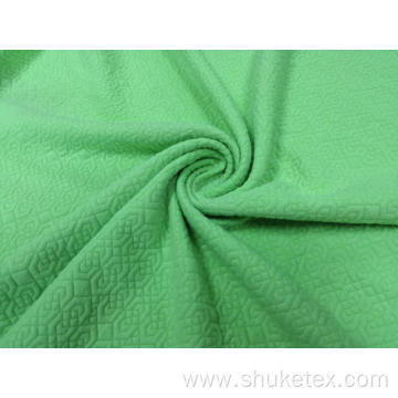 Jacquard Quilt Solid clip design Fabric